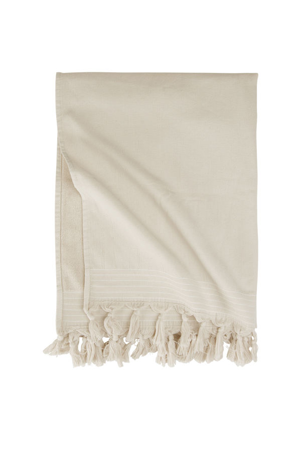 WALRA Hamamdoek Soft Cotton Kiezel Grijs - 100x180 cm