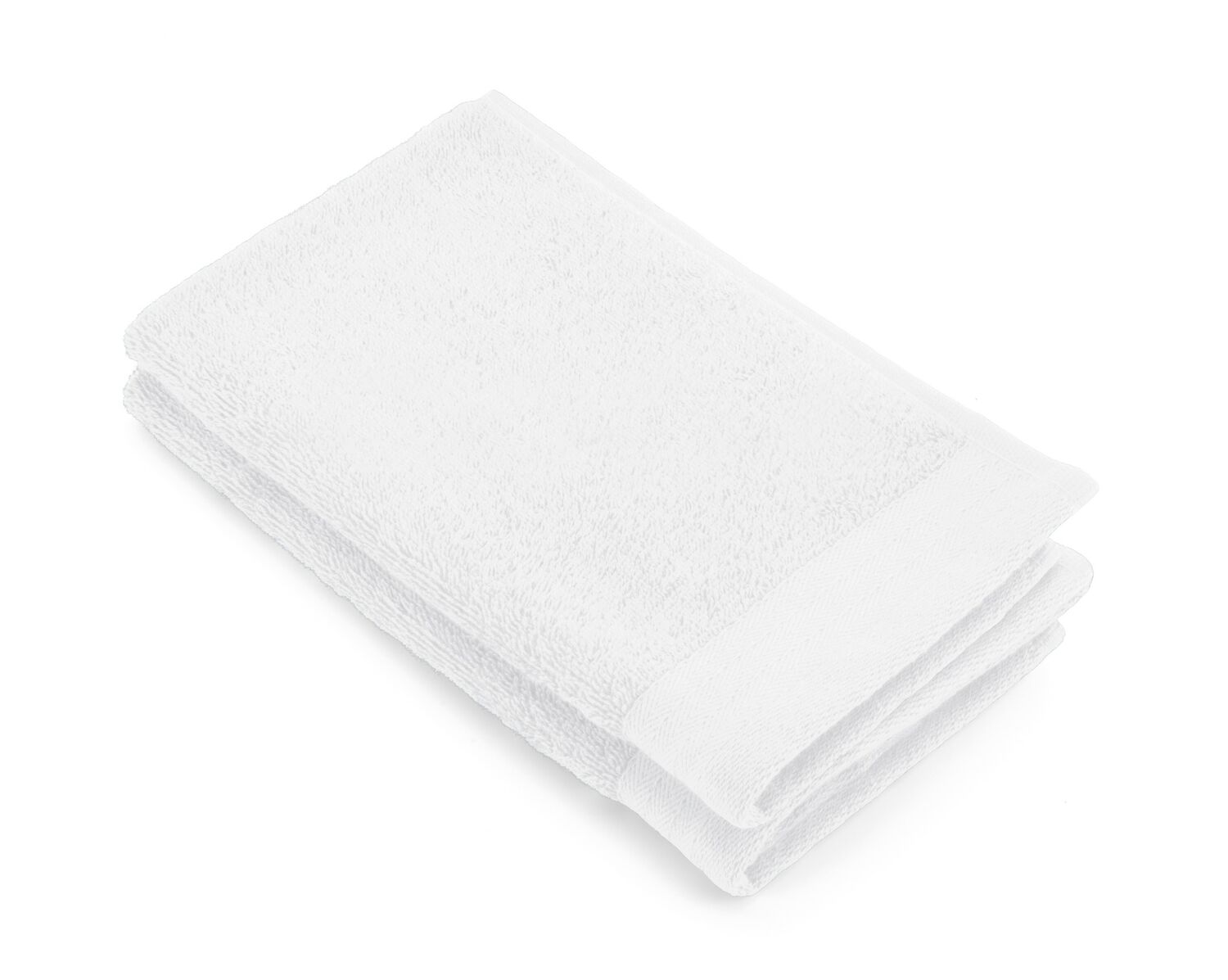 WALRA Gastendoek Soft Cotton Wit - 2x 30x50 cm